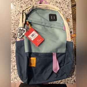 Topo Designs Green and Blue Backpack